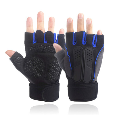 Sports Gym Full Palm Protection Grip Cross Fitness Weightlifting Bodybuilding Άσκηση Γάντια γυμναστικής για προπόνηση Dumbbell Barbell