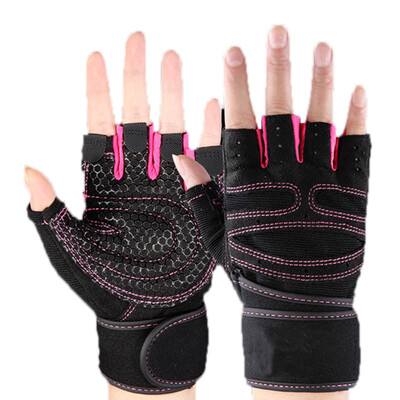 Sports Gym Full Palm Protection Grip Cross Fitness Weightlifting Bodybuilding Άσκηση Γάντια γυμναστικής για προπόνηση Dumbbell Barbell