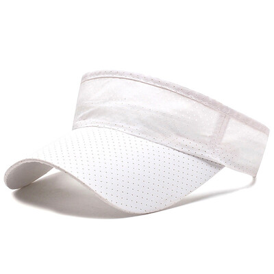 Καλοκαιρινά αναπνεύσιμα καπέλα για αντηλιακό αέρα ανδρικά γυναικεία ρυθμιζόμενα καπάκια προσωπίδας Anti-UV Top Empty Solid Sports Running Quick Drying Αντηλιακό καπέλο