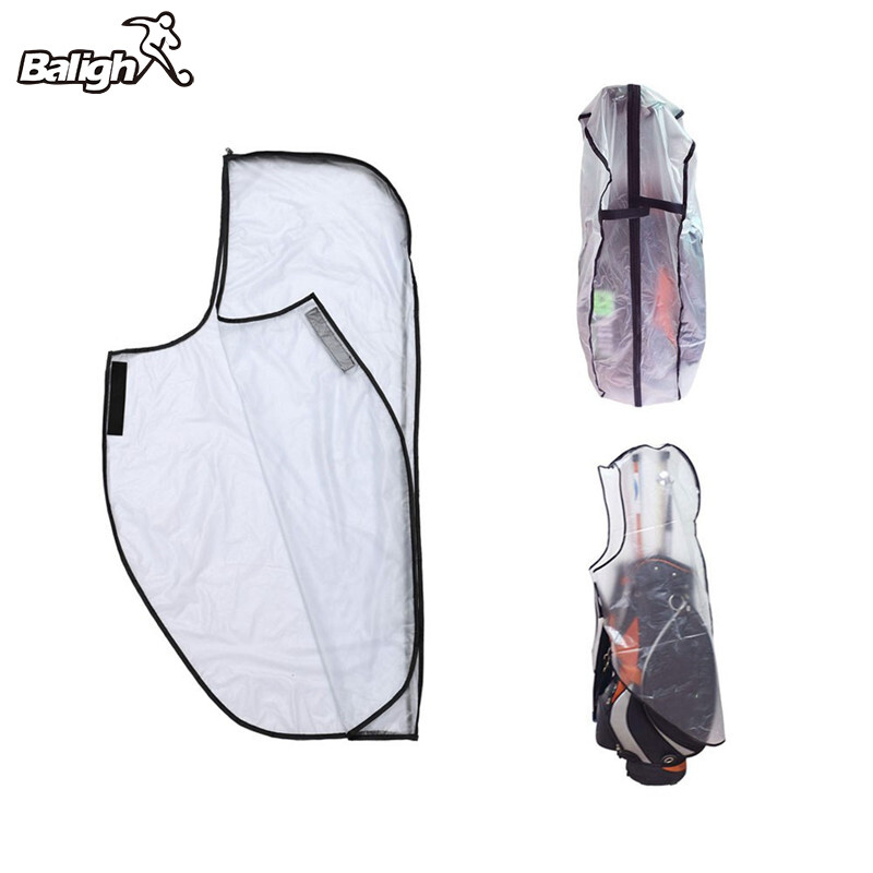 Αδιάβροχη κουκούλα για γκολφ από PVC, κάλυμμα βροχής, κάλυμμα εξωτερικής θήκης γκολφ, ανθεκτικό στη σκόνη, αξεσουάρ γηπέδου γκολφ