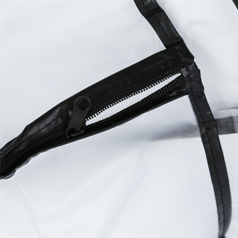 Αδιάβροχη κουκούλα για γκολφ από PVC, κάλυμμα βροχής, κάλυμμα εξωτερικής θήκης γκολφ, ανθεκτικό στη σκόνη, αξεσουάρ γηπέδου γκολφ