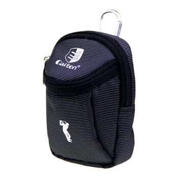 Τσάντα για μπάλες γκολφ GLOOF 1 τεμ. - Zipper Tees Golf, Divot Tool, Canvas Ball Marker Accessories Holder Storage Bag-Small & Portable