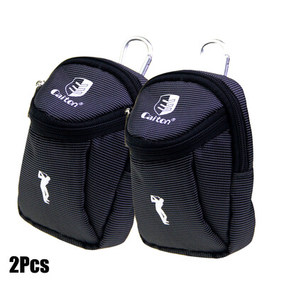 Τσάντα για μπάλες γκολφ GLOOF 1 τεμ. - Zipper Tees Golf, Divot Tool, Canvas Ball Marker Accessories Holder Storage Bag-Small & Portable