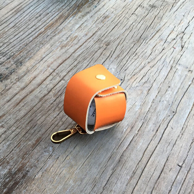 1 τεμ. Φορητή θήκη για μπάλα του γκολφ, τσάντα μέσης, Δερμάτινη μικρή τσάντα για γκολφ, αθλητικό αξεσουάρ