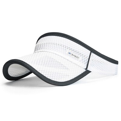 Prazne sportske kape s podesivom kopčom, biciklistički šešir, lagana traka za glavu, bejzbolska kapa za vanjske prilike, prozračni mrežasti viziri, šeširi, uniseks