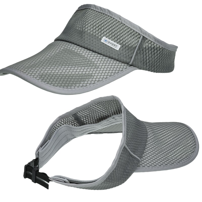 Prazne sportske kape s podesivom kopčom, biciklistički šešir, lagana traka za glavu, bejzbolska kapa za vanjske prilike, prozračni mrežasti viziri, šeširi, uniseks