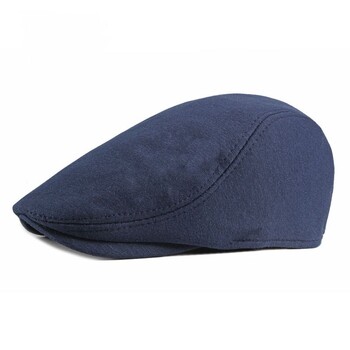 Πλεκτά καπέλα γκολφ Απλό μονόχρωμο Casual Beret Driving Vintage Ανδρικό επίπεδο καπέλο εξωτερικού χώρου