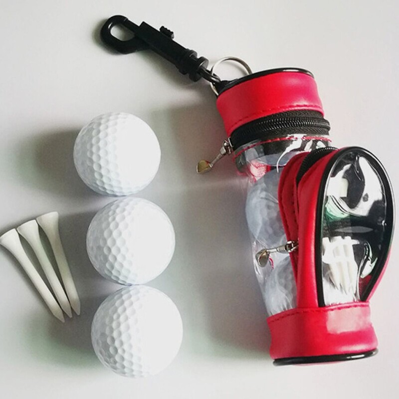 Υψηλής ποιότητας PU Golf Pouch Waterproofing Ανθεκτική στη φθορά Mini Bag Golf ανθεκτικά φορητά αξεσουάρ γκολφ