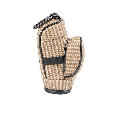 Τσάντα αποθήκευσης μπάλας μίνι γκολφ Μεγάλης χωρητικότητας που κλείνει με φερμουάρ Θήκη για μπάλα γκολφ, ανθεκτική στη σκόνη, αντιχαρακτική τσάντα μεταφοράς