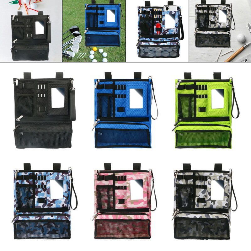 Puzdro na golfovú loptičku, vonkajšie zipsové golfové puzdro, ľahká golfová nádoba pre mužov a ženy, golfové príslušenstvo, golfové puzdro, potreby, golfové odpaliská, taška na prenášanie