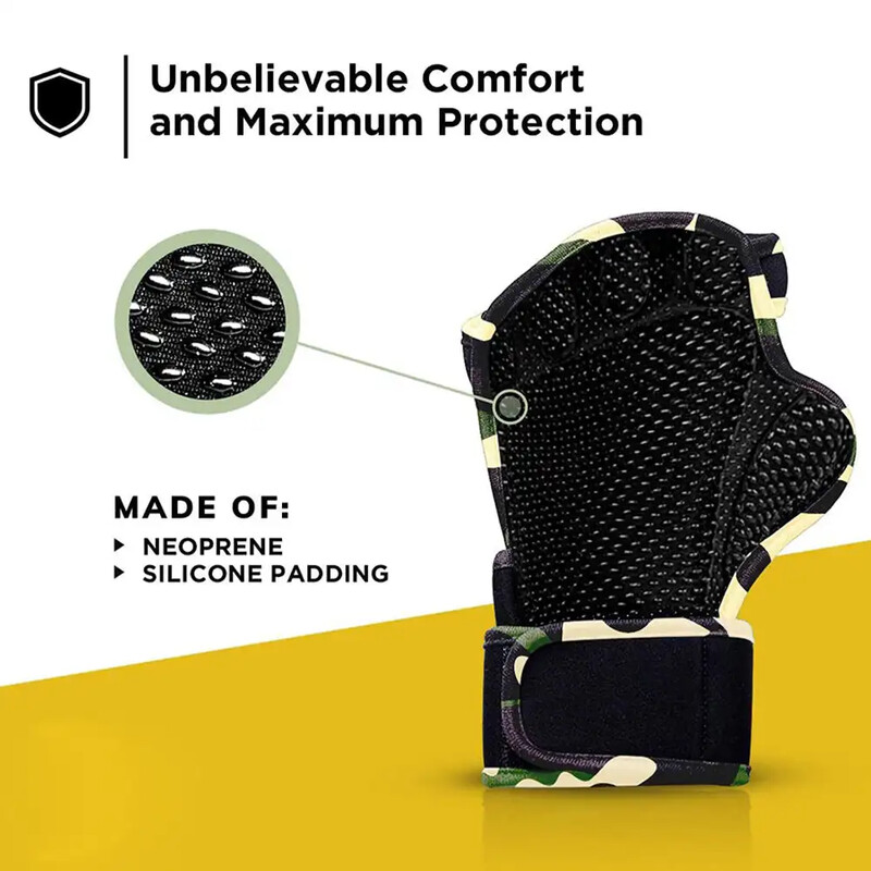 2Pcs rukavice za trening dizanja utega za muškarce Žene Fitnes Sport Body Building Gimnastika Teretana Rukavice za zapešće Štitnik za dlan