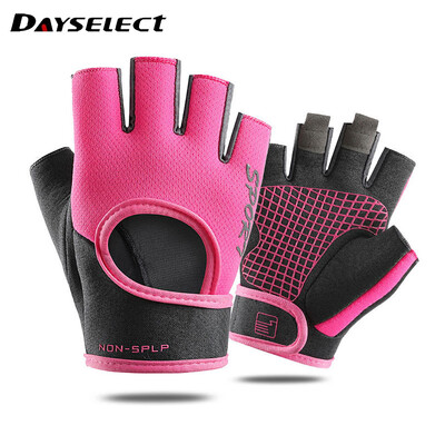 1 par rukavica za dizanje utega Pola prsta Neklizajuće dlanove Fitness trening rukavice s vodoravnom šipkom Oprema s bučicama otporna na habanje