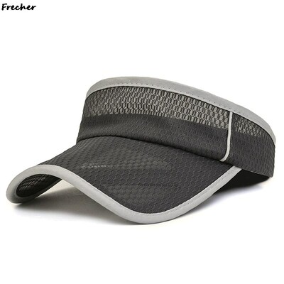 Παιδικά σκουφάκια τένις για θαλάσσια αθλητικά καπέλα ηλίου Παιδική κορδέλα 2023 Καλοκαίρι γυμναστικής Καπέλο με κούφιο διχτυωτό αναπνεύσιμο καπέλο εξωτερικού χώρου