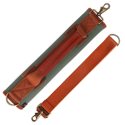 Tourbon dizajn Vintage nosač palica za golf Podstavljene palice Zaštita za pohranu Platnena i kožna torba za torbe za golf