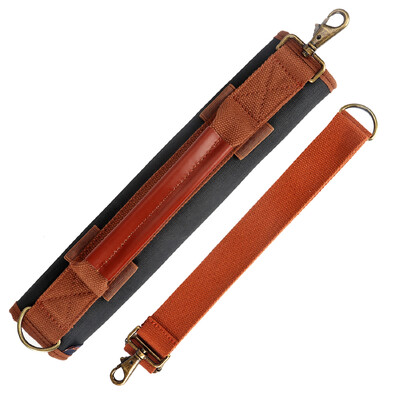 Tourbon dizajn Vintage nosač palica za golf Podstavljene palice Zaštita za pohranu Platnena i kožna torba za torbe za golf