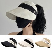 Πτυσσόμενο καπέλο Fisherman Fashion Anti UV Wide Brim Sun Καπέλο Ρυθμιζόμενο καπέλο Γυναικείο καπέλο