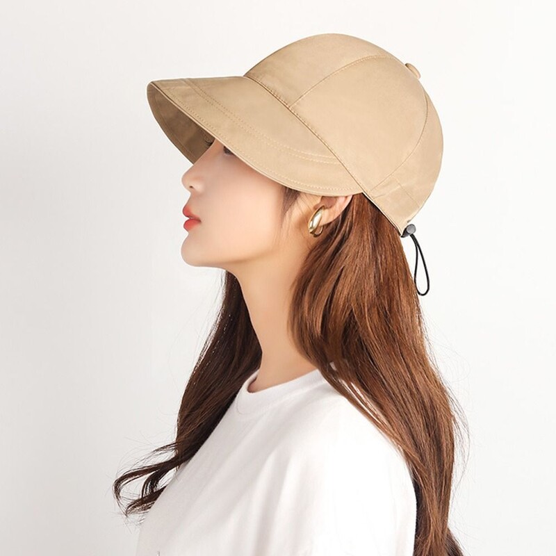 Πτυσσόμενα καπέλο ηλίου με φαρδύ γείσο Ρυθμιζόμενα καπάκια για άντρες Γυναικεία καπέλα παραλίας Καλοκαιρινό γείσο που στεγνώνει γρήγορα Fisherman Cap