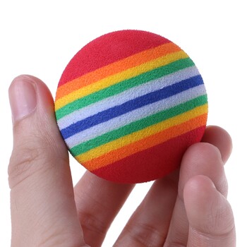 20 τεμ. Stripe Sponge Balls Golf Swing Practice Training Aids Sports