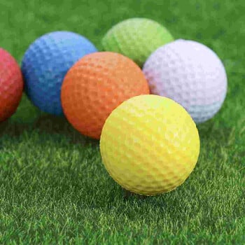 6 τμχ Στερεά Major Golf Practice Ball Toddler Toy Mini Balls Foam Training Practice