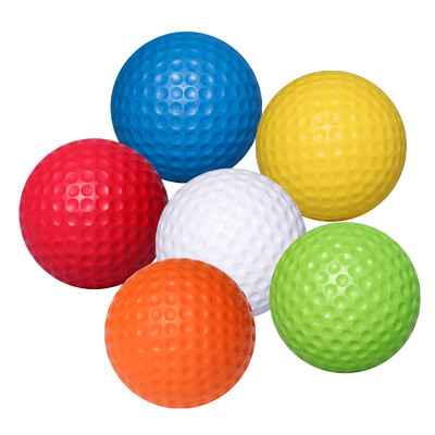 6 τμχ Στερεά Major Golf Practice Ball Toddler Toy Mini Balls Foam Training Practice