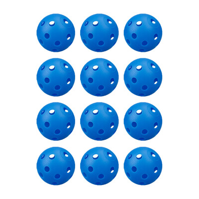 Μπάλες Γκολφ για πρακτική άσκηση σε εσωτερικούς χώρους 12 τμχ 42 mm πλαστικές ροής αέρα