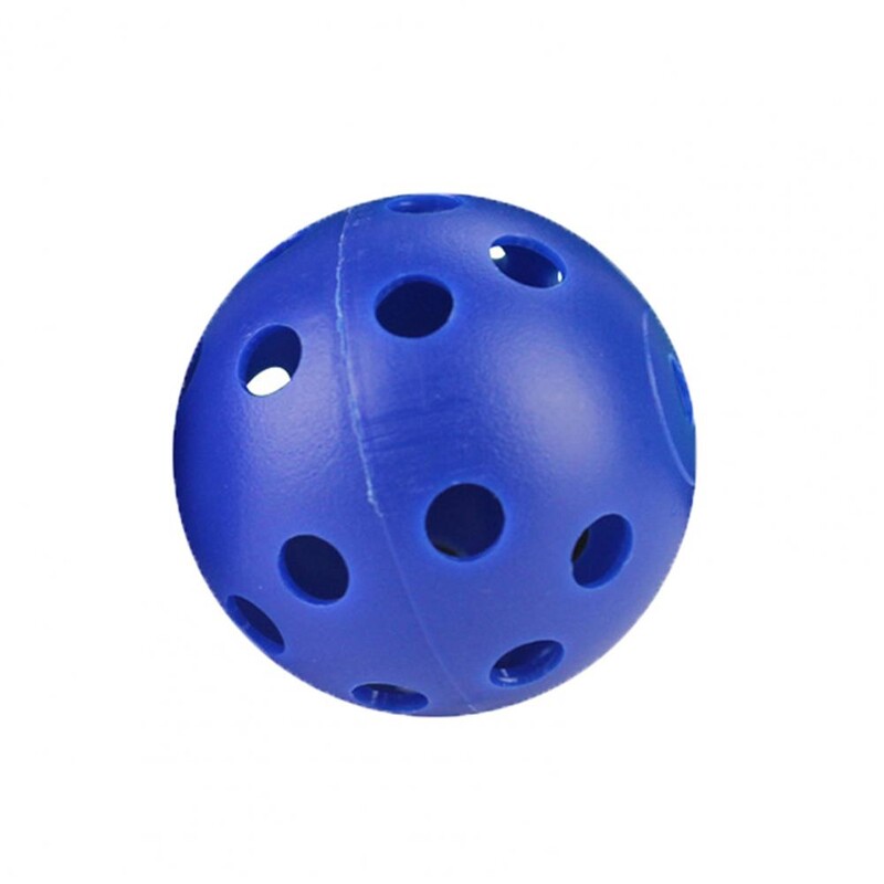 10 vnt perforuotų golfo šviesos kamuolių, patvarių, daugkartinių perforuotų, turi skylių golfo treniruočių pagalbinės priemonės golfo kamuoliukai golfo mėgėjams