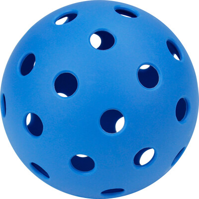 6 pakuotės šviesūs 74 mm marškinėlių kamuoliukai su 40 skylių vidaus lauke, elastingi ir patvarūs pradedantiesiems