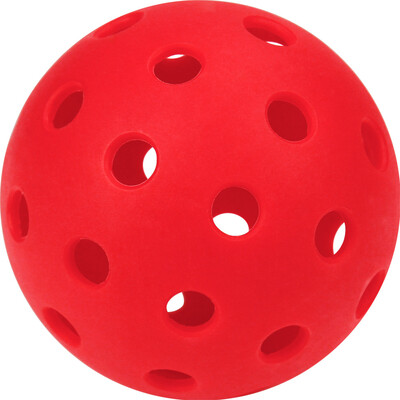 6 pakuotės šviesūs 74 mm marškinėlių kamuoliukai su 40 skylių vidaus lauke, elastingi ir patvarūs pradedantiesiems