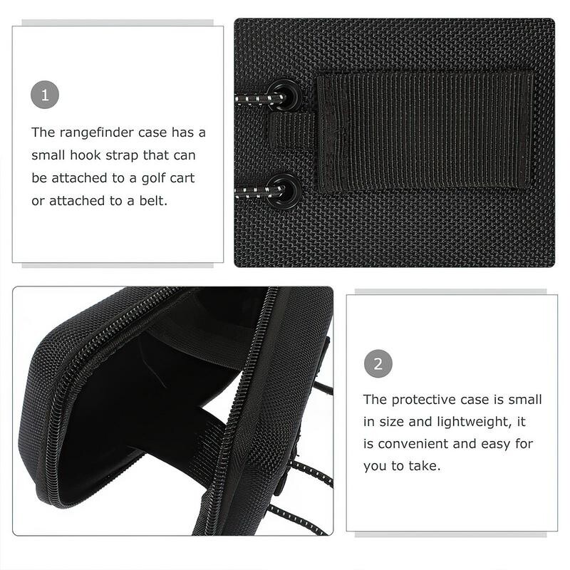 Θήκη EVA Golf Rangefinder Distance Meter Τσάντα αποθήκευσης Golf Range Finder Κάλυμμα προστασίας με φερμουάρ για αξεσουάρ γκολφ