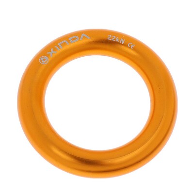 22KN Rippel Ring za penjanje po stijenama Oprema za spašavanje - crvena 5 cm