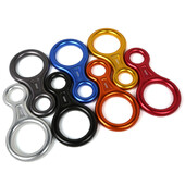 Εξωτερική συσκευή αναρρίχησης Descender 8-Shape Descent Control Descender για αναρρίχηση