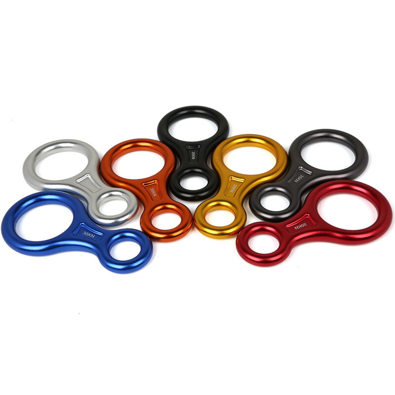 Εξωτερική συσκευή αναρρίχησης Descender 8-Shape Descent Control Descender για αναρρίχηση