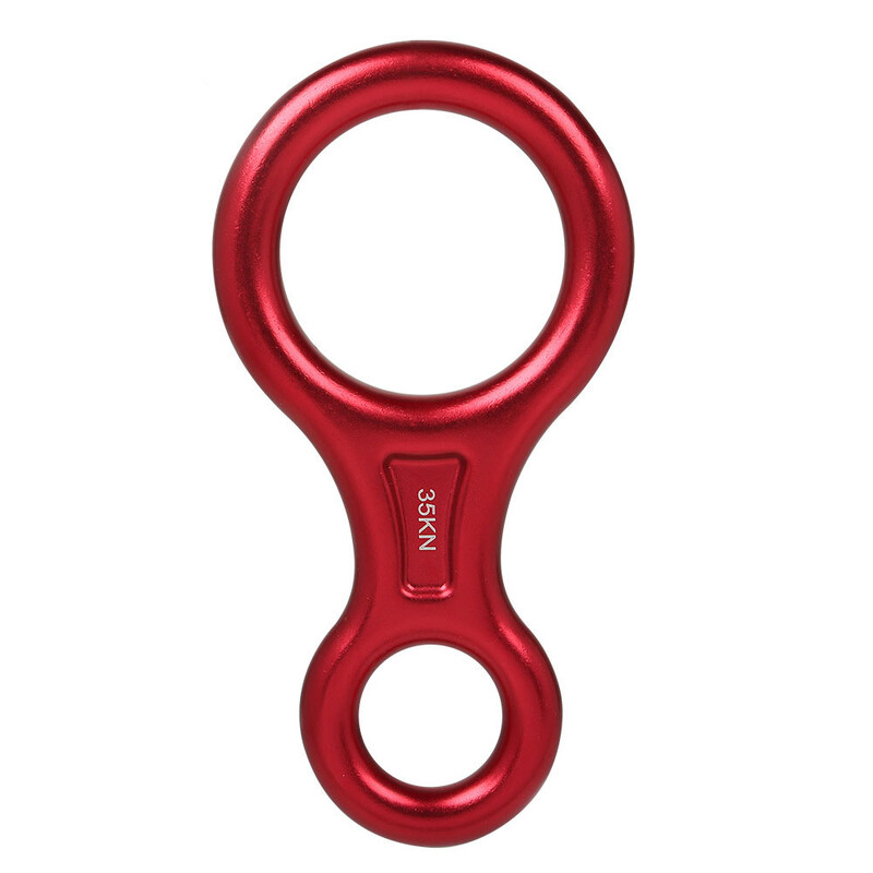 Εξωτερική συσκευή αναρρίχησης Descender 8-Shape Descent Control Descender για αναρρίχηση