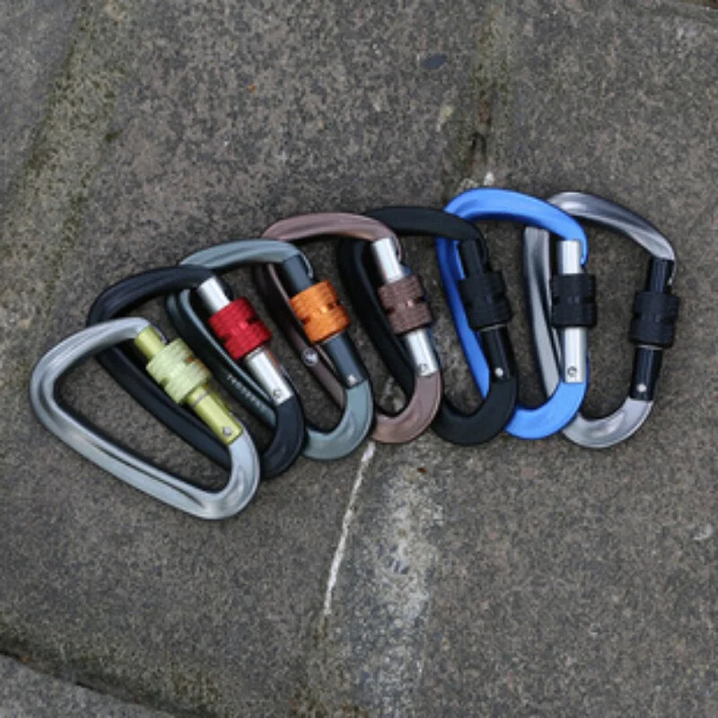 Okretna karabinerska kopča 360° rotirajući spinner karabiner Mali karabiner sa žičanim zatvaračem Rotirajuća kopča za viseću mrežu Kuka Dodatak za penjanje