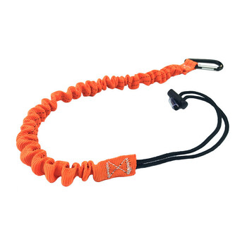 Safety Bungee Tether Tool Lanyard with Carabiner Hook Climbing Working Anti-Falling Safety Rope Aerial Work Climbing Αξεσουάρ