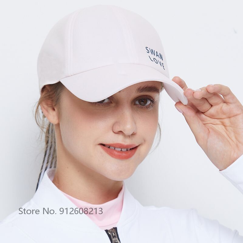 SWAN LOVE GOLF Γυναικεία αντηλιακά καπέλα Αθλητικά για εξωτερικούς χώρους Γήπεδο γκολφ Γυναικείο καπέλο αντι-UV αναπνέον Καπέλο μπέιζμπολ με παπιγιόν