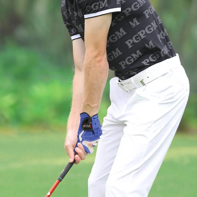 PGM ST017 vasak parempoolne golfikinnas, mikrofiibrist hingavad meeste treeningkindad, pehmed mugavad libisemiskindlad osakeste kinnas