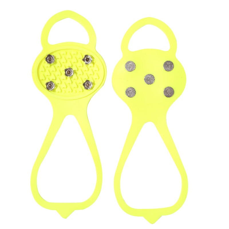 1 pora 5 spygliukų ledo sniego rankenos, traukos fiksatoriai, lengvi vaikiški segtukai, lediniai segtukai.