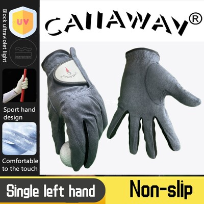 Γάντια γκολφ CAIIAWAV αντιολισθητικά, άνετα, αναπνεύσιμα και ρυθμιζόμενα ανδρικά γάντια αριστερού χεριού GOLF, αθλήματα εξωτερικού χώρου