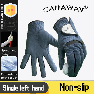 Γάντια γκολφ CAIIAWAV αντιολισθητικά, άνετα, αναπνεύσιμα και ρυθμιζόμενα ανδρικά γάντια αριστερού χεριού GOLF, αθλήματα εξωτερικού χώρου