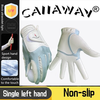 Γάντια γκολφ CAIIAWAV αντιολισθητικά, άνετα, αναπνεύσιμα και ρυθμιζόμενα ανδρικά γάντια αριστερού χεριού GOLF, αθλήματα εξωτερικού χώρου