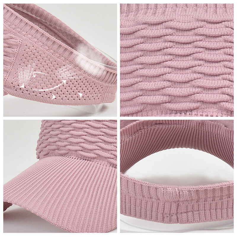 Nova bejzbolska kapa s dugim obodom Ženska ležerna izdubljena prozračna prazna cilindara Proljeće ljeto Sportovi na otvorenom Šešir za plažu