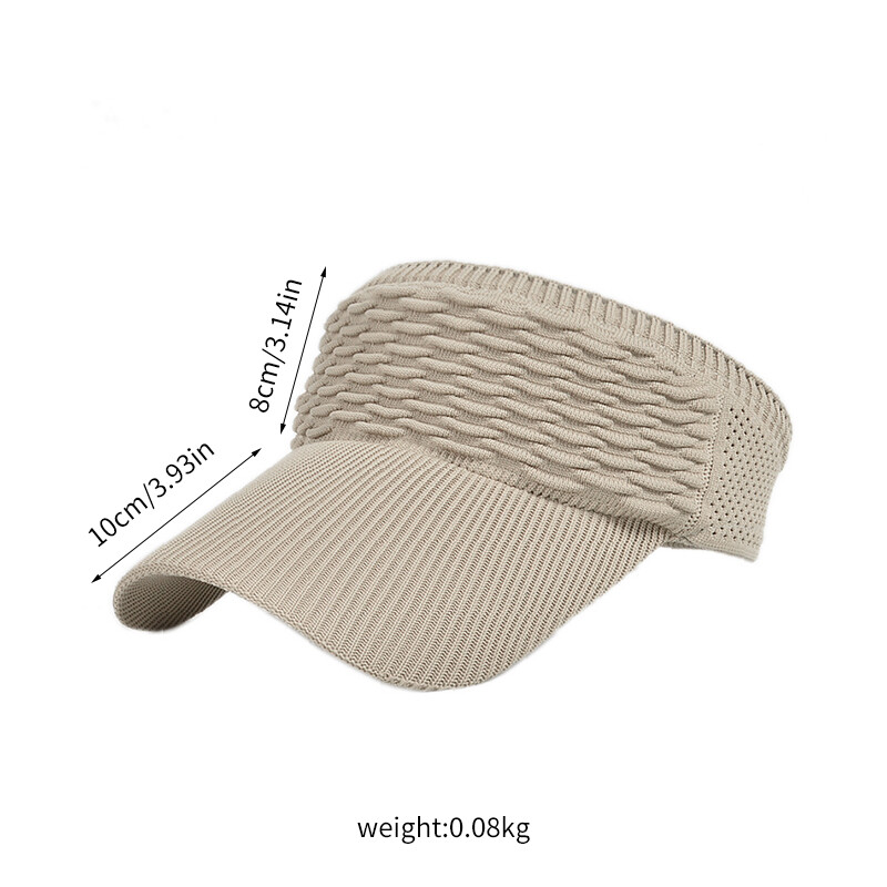 Nova bejzbolska kapa s dugim obodom Ženska ležerna izdubljena prozračna prazna cilindara Proljeće ljeto Sportovi na otvorenom Šešir za plažu