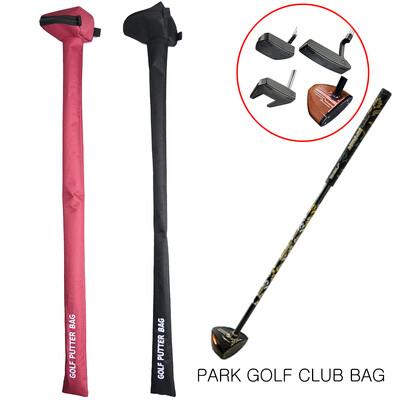 Park Golf Glub Bag Преносима чанта за Golf Gun Bag за съхранение Пътна чанта Проста сгъваема мини чанта за Golf Gun Bag Golf Putter Bag 