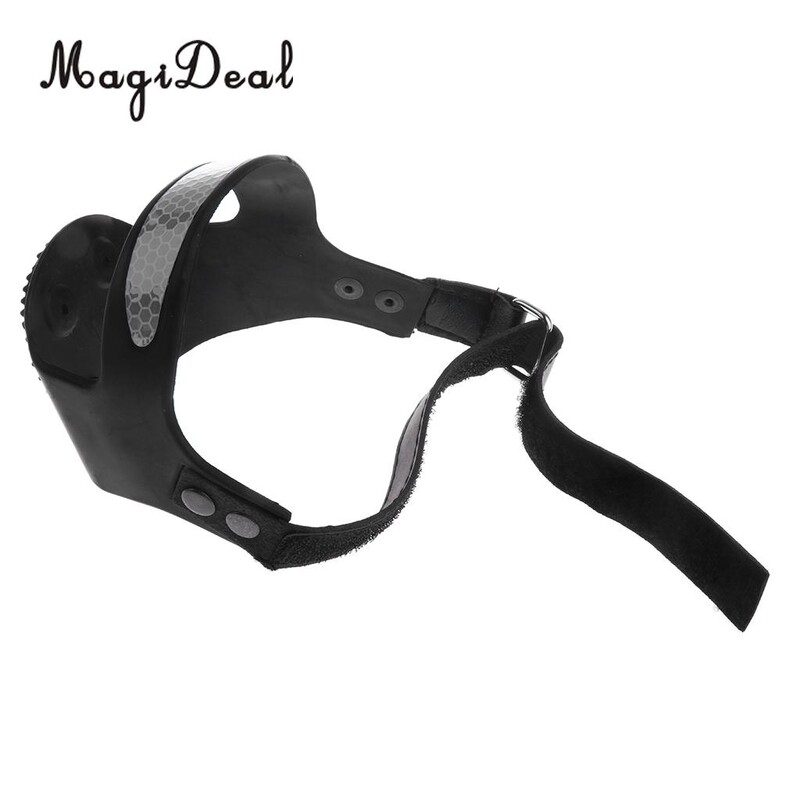 MagiDeal Strap-On Heel Traction Cleats Grips Ice Snow Crampons Αντιολισθητικές λαβές, προσαρμόζονται εύκολα πάνω από το τακούνι/μπότα