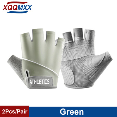 1 paari hingavad treeningkindad, jõusaali, rattasõidu, treeningu, fitnessi ja treeningu jaoks mõeldud raskuste tõstmise kindad, millel on suurepärane haarduvus