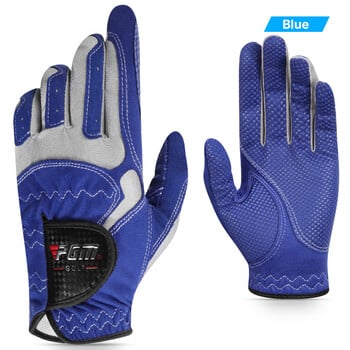 Golf Single Gloves Ανδρικά ρούχα Golf Microfiber Γάντια προπόνησης με αναπνεύσιμη κούνια Μαλακά άνετα αντιολισθητικά σωματίδια