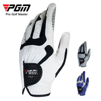 Golf Single Gloves Ανδρικά ρούχα Golf Microfiber Γάντια προπόνησης με αναπνεύσιμη κούνια Μαλακά άνετα αντιολισθητικά σωματίδια