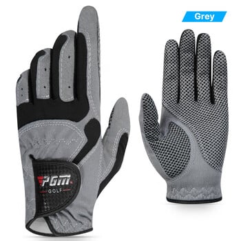 Golf Single Gloves Ανδρικά ρούχα Golf Microfiber Γάντια προπόνησης με αναπνεύσιμη κούνια Μαλακά άνετα αντιολισθητικά σωματίδια