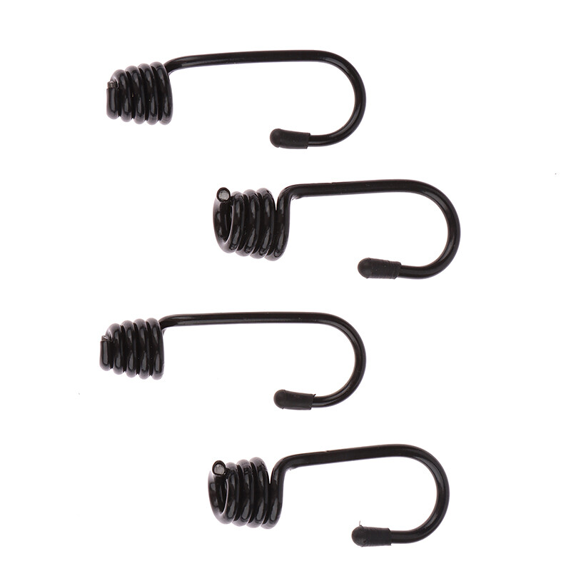10 kom. Spiralne kuke za zatezač Marine Shock Cord Bungee Elastična užad Kuke za prtljagu Trake za ceradu Veze za vezivanje Baldahin rastezljiv